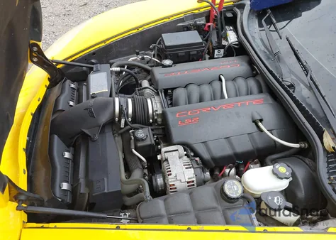 2005 Chevrolet Corvette from USA, damaged, VIN 1G1YY24U155115472